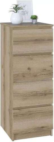 Комод Т-4Р Дуб Делано