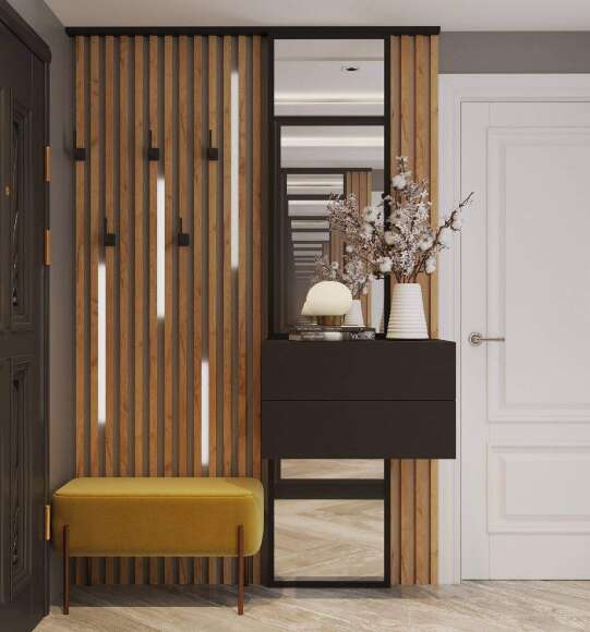 Комплект декоративных реек 40х16, дуб крафт золотой Комплект декоративных реек 40х16, дуб крафт золотой