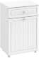 Тумба с ящиком Монако МН-27 белое дерево