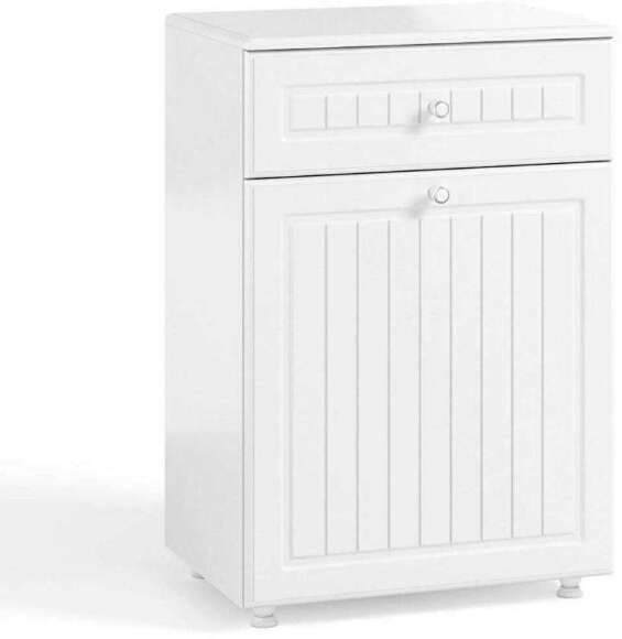 Тумба с ящиком Монако МН-27 белое дерево