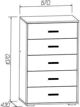 Комод Лило (MLK) Комод Лило (MLK)