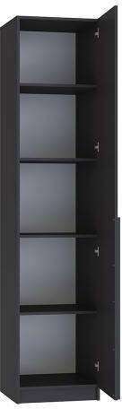 Пенал полки Феникс МДФ (500*2200*536) Графит/Маус софт Пенал полки Феникс МДФ (500*2200*536) Графит/Маус софт