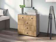 Комод Лофт-5 Бетон ателье / Дуб Крафт Комод Лофт-5 Бетон ателье / Дуб Крафт