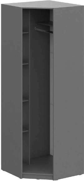 Шкаф угловой ШК 5, Графит серый Шкаф угловой ШК 5, Графит серый