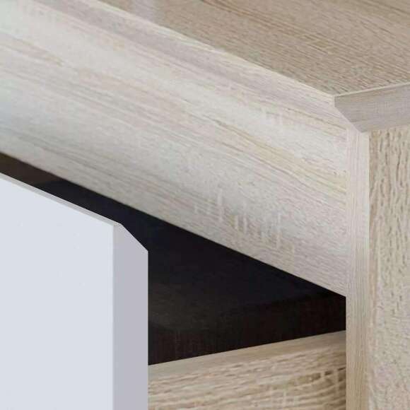 Комод Т-4Р Дуб Сонома/Белый Комод Т-4Р Дуб Сонома/Белый