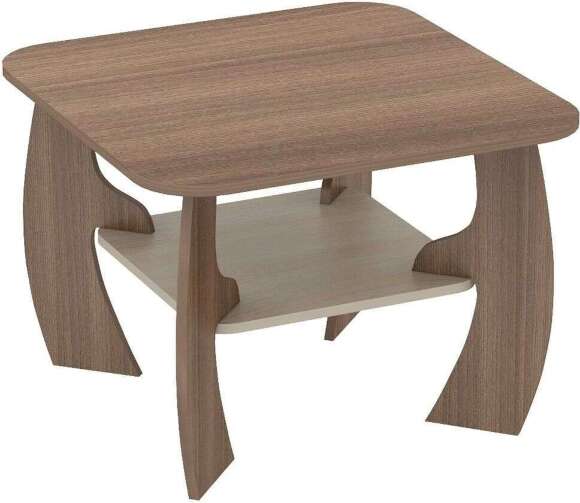 Престиж 13-2 стол журнальный Ясень Шимо темный / Светлый