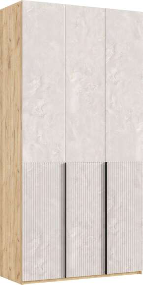 Марвэл Шкаф 3-х ств. (1200) (Мальта, Дуб Крафт)