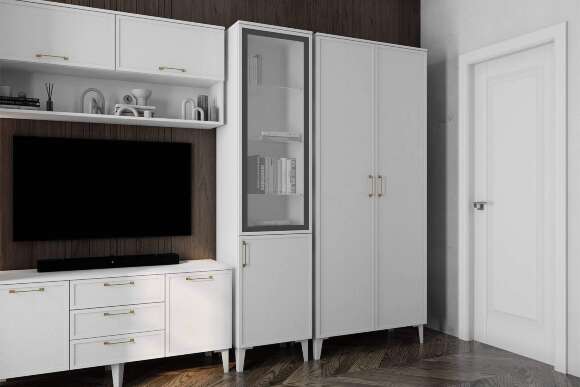 Полка навесная Толедо ТН-1, Белый Полка навесная Толедо ТН-1, Белый