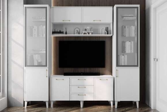 Полка навесная Толедо ТН-1, Белый Полка навесная Толедо ТН-1, Белый