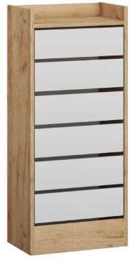 Обувница Ямайка ЯПТ-1 (ТЭКС) Дуб Крафт / Белый