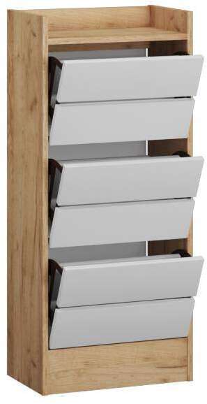 Обувница Ямайка ЯПТ-1 (ТЭКС) Дуб Крафт / Белый