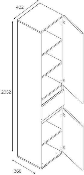 Пенал с ящиком ПН-11 Мрия Пенал с ящиком ПН-11 Мрия