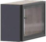 КГ Этна Шкаф навесной барный 2АТП1Я Софт Графит КГ Этна Шкаф навесной барный 2АТП1Я Софт Графит