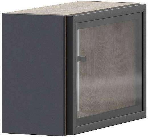 КГ Этна Шкаф навесной барный 2АТП1Я Софт Графит КГ Этна Шкаф навесной барный 2АТП1Я Софт Графит