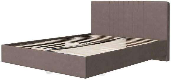 Кровать с латами Соло 180*200, Коричневый Кровать с латами Соло 180*200, Коричневый