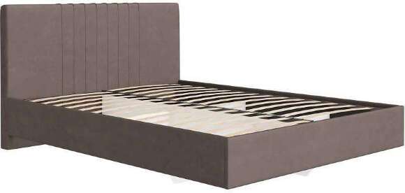 Кровать с латами Соло 180*200, Коричневый Кровать с латами Соло 180*200, Коричневый