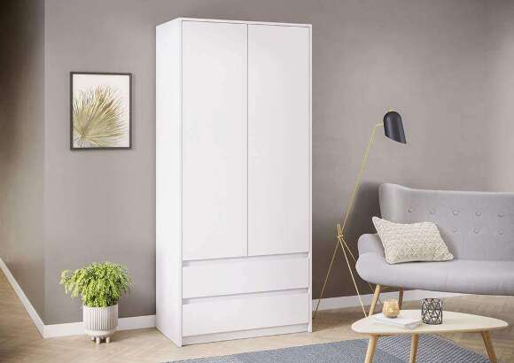 Шкаф с ящиками Айден ШК06-900 Белый Шкаф с ящиками Айден ШК06-900 Белый