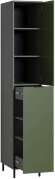 Марвэл Шкаф-пенал 16.316.02 Темно - серый / Плэйн / Дымчатый Зеленый
