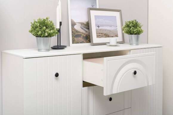 Комод Валенсия 13.309.01, Белый шагрень