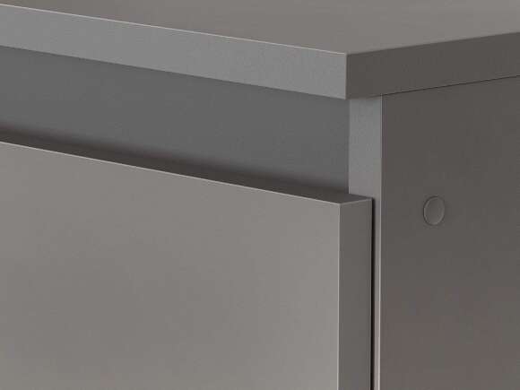 Денвер комод с ящиками 1,38 м / Графит серый Денвер комод с ящиками 1,38 м / Графит серый