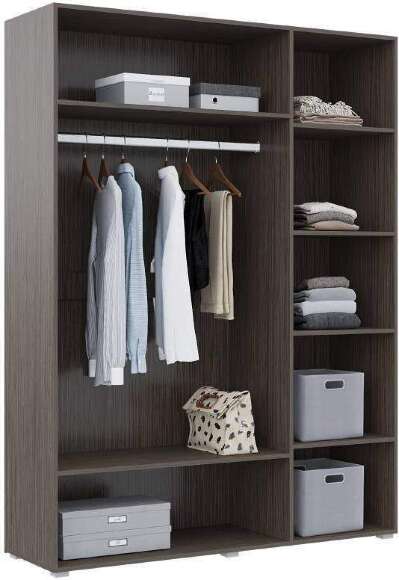 Шкаф трехстворчатый Ненси венге/белый глянец Шкаф трехстворчатый Ненси венге/белый глянец