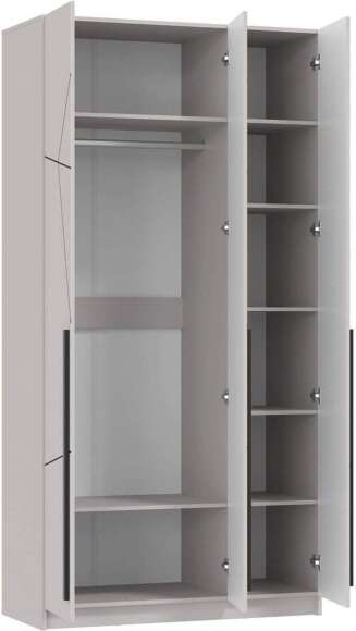 Брандо шкаф для одежды 67.12 МДФ Геометрия Кашемир Брандо шкаф для одежды 67.12 МДФ Геометрия Кашемир