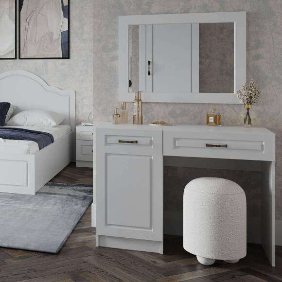 Стол косметический Апполия (ТЭКС) Белый дуб Стол косметический Апполия (ТЭКС) Белый дуб