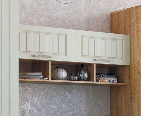 Шкаф антресольный (полка) АН-02 Маркиза Семья Мебелони Шкаф антресольный (полка) АН-02 Маркиза Семья Мебелони