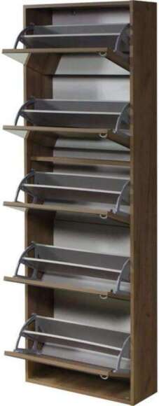 Обувница Комфорт К-5S с зеркалом Дуб крафт табачный Обувница Комфорт К-5S с зеркалом Дуб крафт табачный