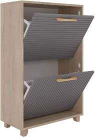 Ньёрд Обувница 600.2 Дуб Сонома/Черника Ньёрд Обувница 600.2 Дуб Сонома/Черника