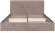 Кровать с латами Соло 180*200, Коричневый, бежевый Кровать с латами Соло 180*200, Коричневый, бежевый