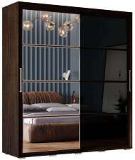 Шкаф-купе Крафт-6 БТС (Черный)