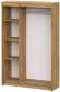 Шкаф-купе Вена ШК 101, Дуб золотой, Графит серый Шкаф-купе Вена ШК 101, Дуб золотой, Графит серый