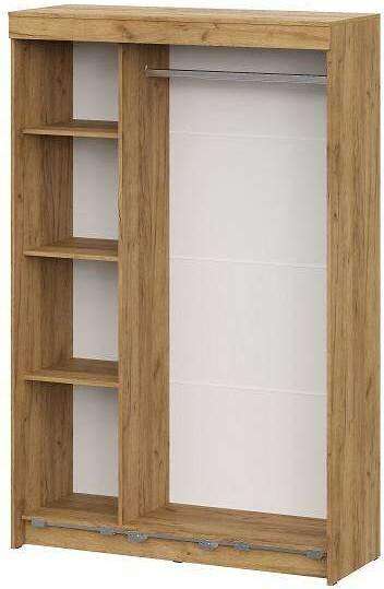 Шкаф-купе Вена ШК 101, Дуб золотой, Графит серый Шкаф-купе Вена ШК 101, Дуб золотой, Графит серый