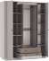 Шкаф для одежды Фантазия 34.01, Кашемир