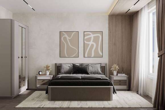 Шкаф для одежды Фантазия 34.01, Кашемир