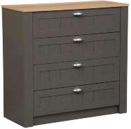 Комод Прованс (Олмеко) 37.12 серый