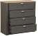 Комод Прованс (Олмеко) 37.12 серый
