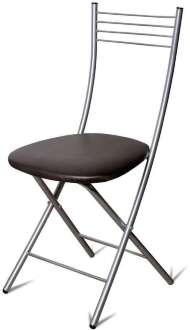 Стул Хлоя Складной Серебро/ С-221