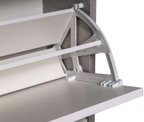 Обувница Альта Белый