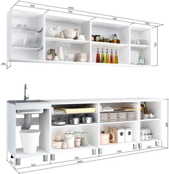 Кухня Айсбери 2.4 (БТС)