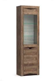 33.14-01 Лючия шкаф-пенал кейптаун/венге