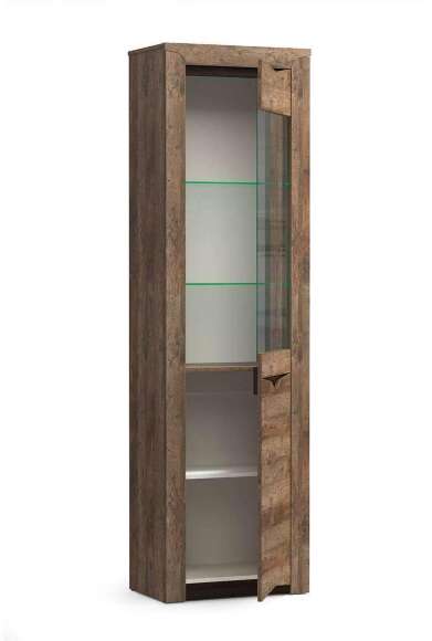 33.14-01 Лючия шкаф-пенал кейптаун/венге 33.14-01 Лючия шкаф-пенал кейптаун/венге