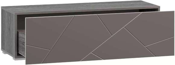 Гостиная Summit комплектация 12 Ясень анкор тёмный/софт графит/капучино