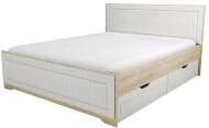 НМ 040.34+НМ 040.39 Кровать с ящиками Оливия Дуб Сонома/белое дерево НМ 040.34+НМ 040.39 Кровать с ящиками Оливия Дуб Сонома/белое дерево