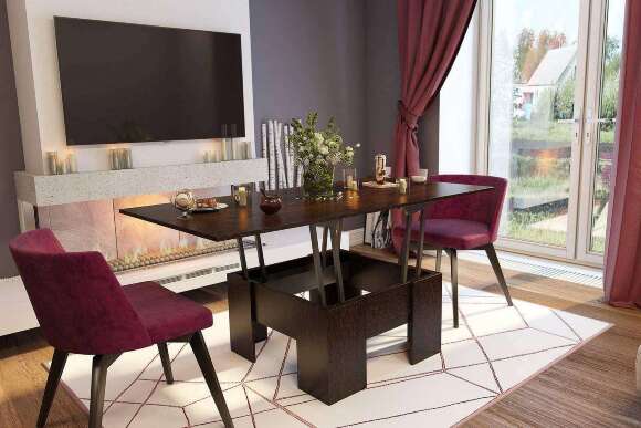 Стол-трансформер, венге Стол-трансформер, венге