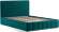 Милана кровать 140 Tenerife izumrud (сине-зелёный) Милана кровать 140 Tenerife izumrud (сине-зелёный)