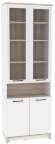 Шкаф для книг Аурелио 7 (Глазов) Белый