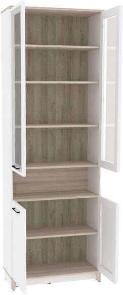 Шкаф для книг Аурелио 7 (Глазов) Белый
