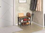 Обувница Верда Дуб Крафт золотой / Черный Обувница Верда Дуб Крафт золотой / Черный